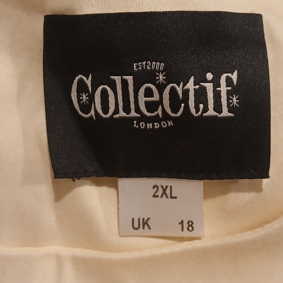 Collectif Candice Danube Floral Swing Dress - Picture 5 of 8